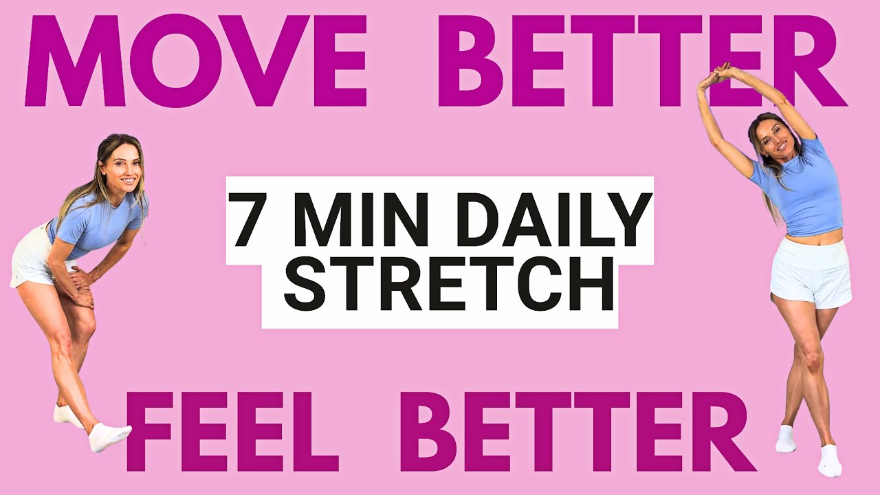 Morning Stretch - 7 Minute Daily Stretch for Mobility,  Flexibility and Posture