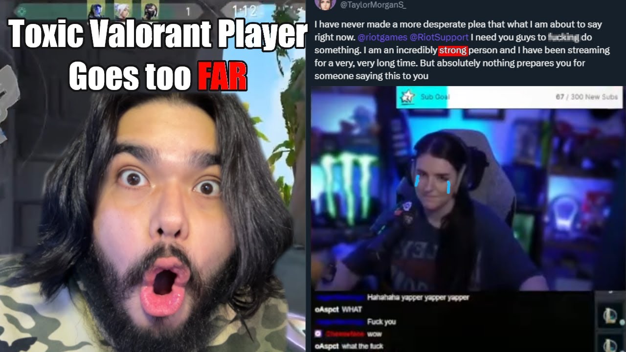 Twitch Streamer Meets Unhinged Valorant Player and Regrets it