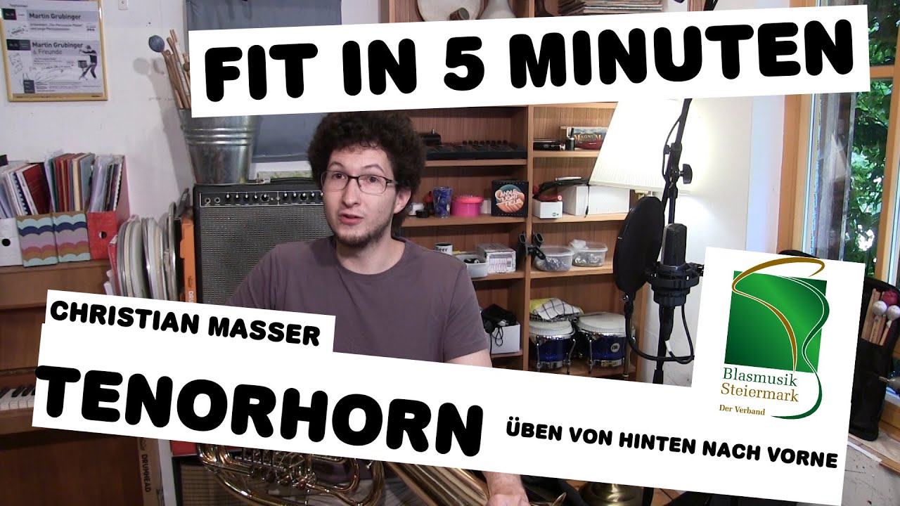 Fit in 5 Minuten: Tenorhorn (Alt-Starhemberg Marsch - Überichtung)
