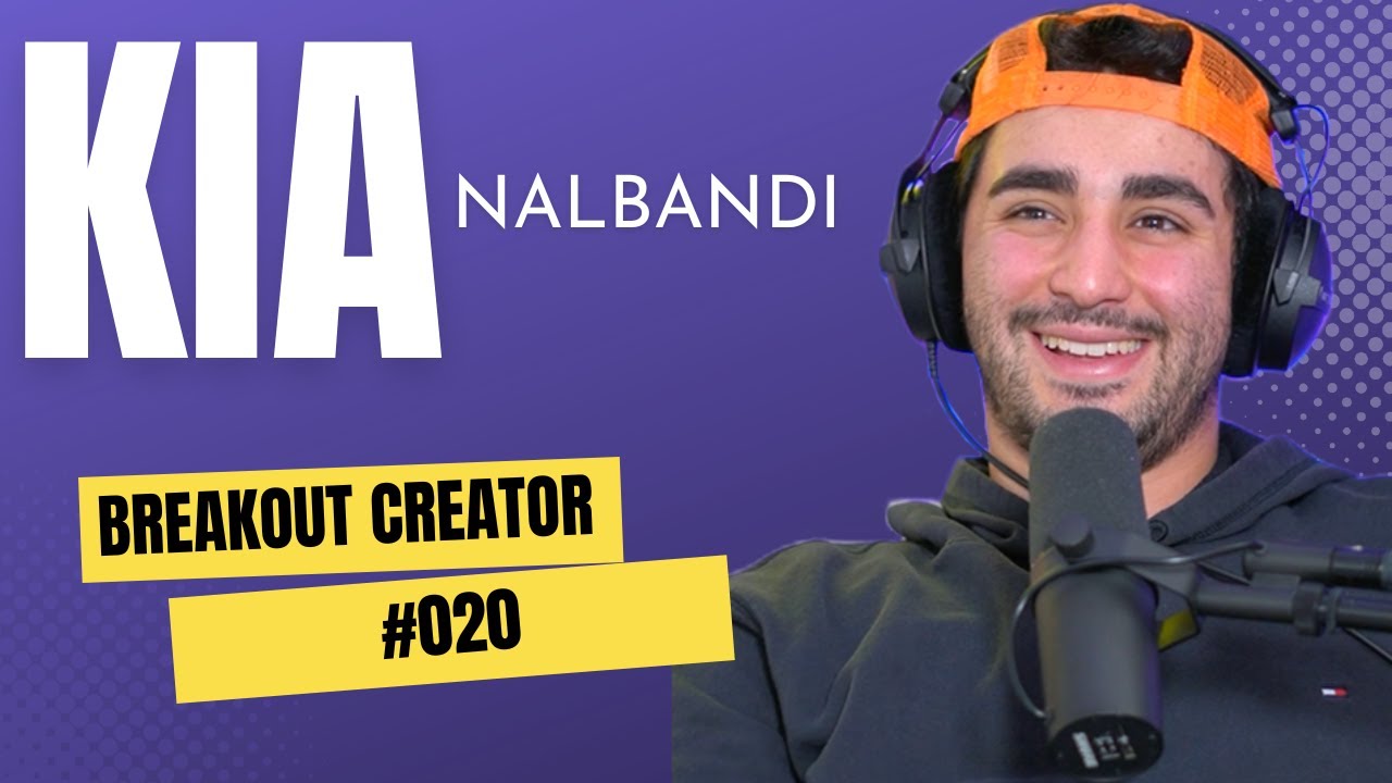 Kia Nalbandi - Dropping out of college, The creative process, & Netflix - Breakout Creator #020