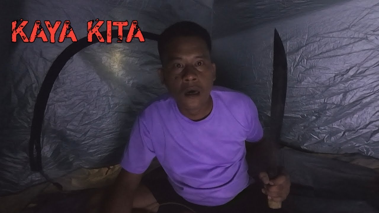 🔴isang malaking bosses| ang narinig ko sa labas ng tent*  this forest is very scary