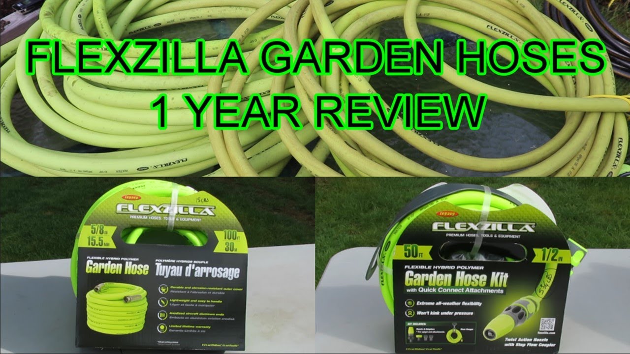 FLEXZILLA GARDEN HOSES - 1 YEAR REVIEW
