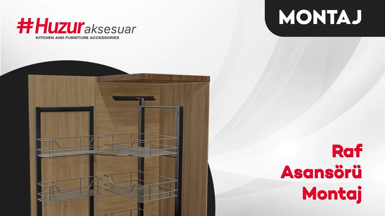 İkiz Kiler Montaj Şeması - Huzur Kitchen and Furniture Accessories
