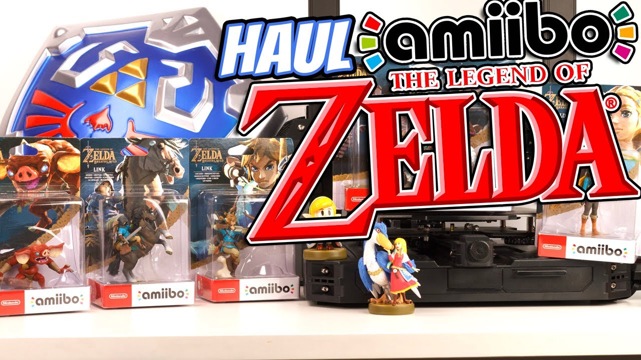 Méga Achat de Amiibo de Zelda Haul Breath of the Wild Nintendo Switch Gaming