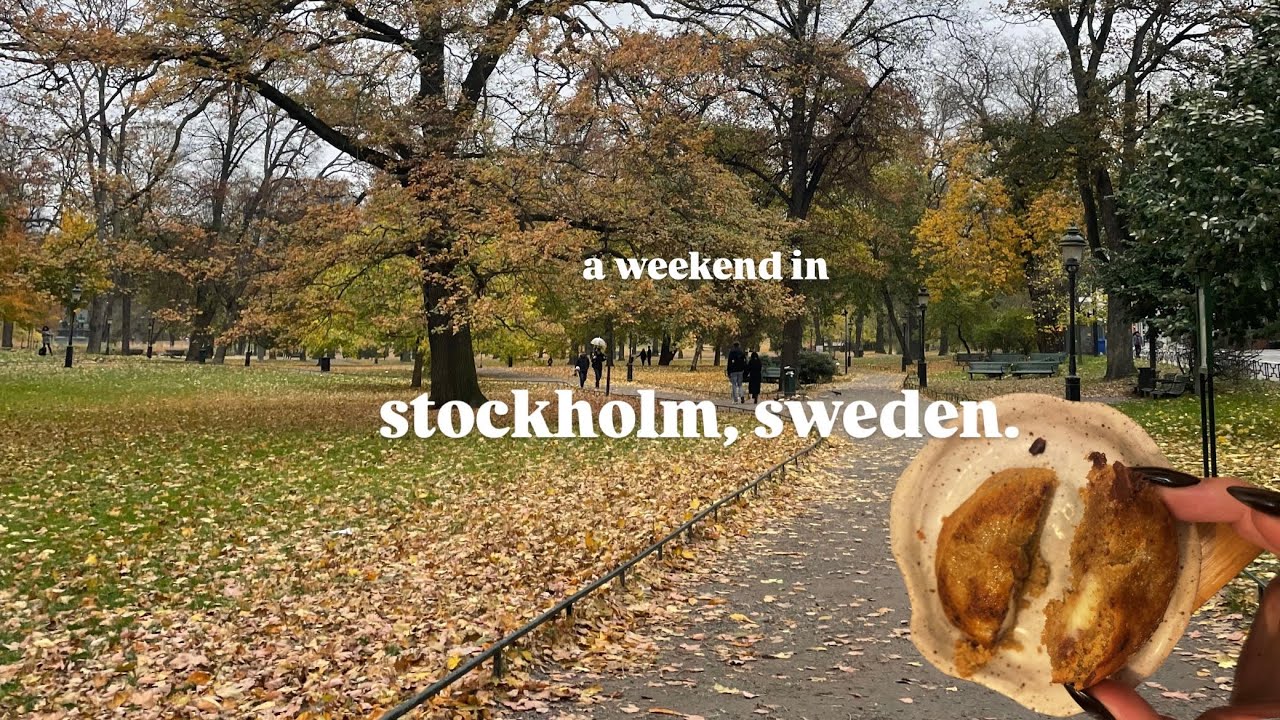 a weekend in stockholm. ☕