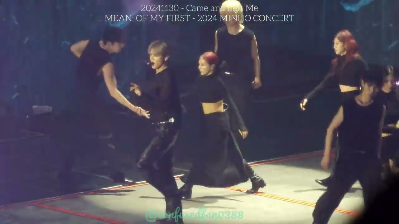 241130 Choi Minho (SHINee) - Came and Left Me - Mean: of My First - 2024 Minho Concert