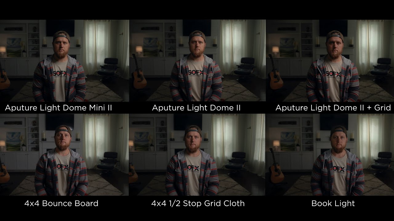 Comparing 5 Methods of Softening Light