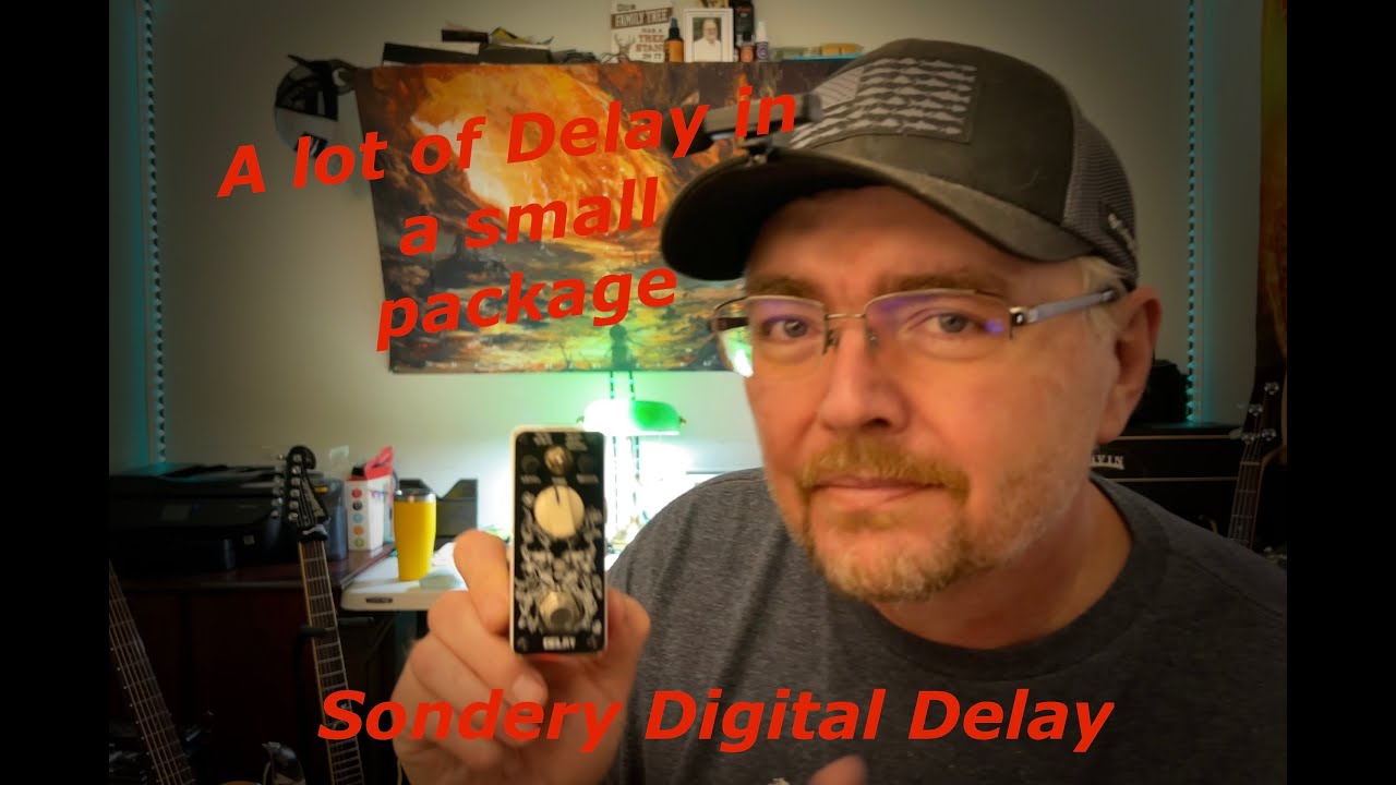 Sondery Digital Delay Pedal... Three different delays in one