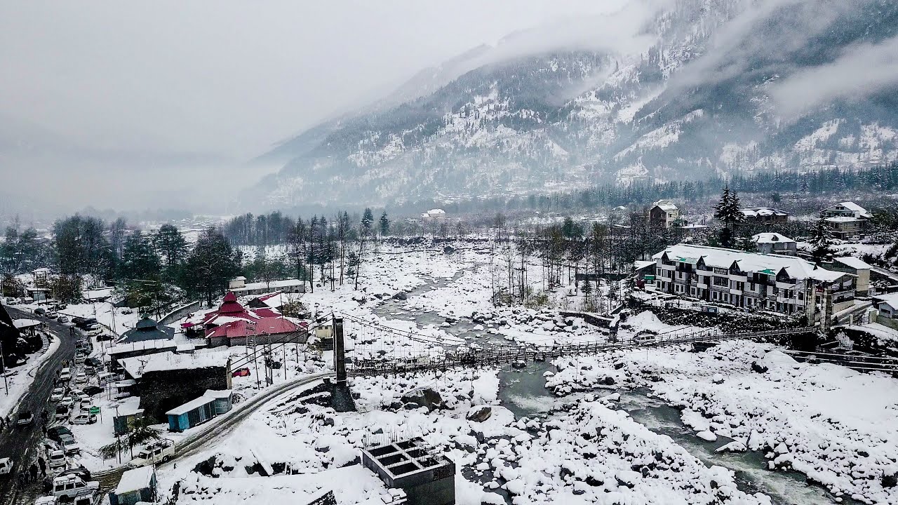 Heavy Snowfall in Mallroad Manali | Solang Valley | Lahaul | November 2020