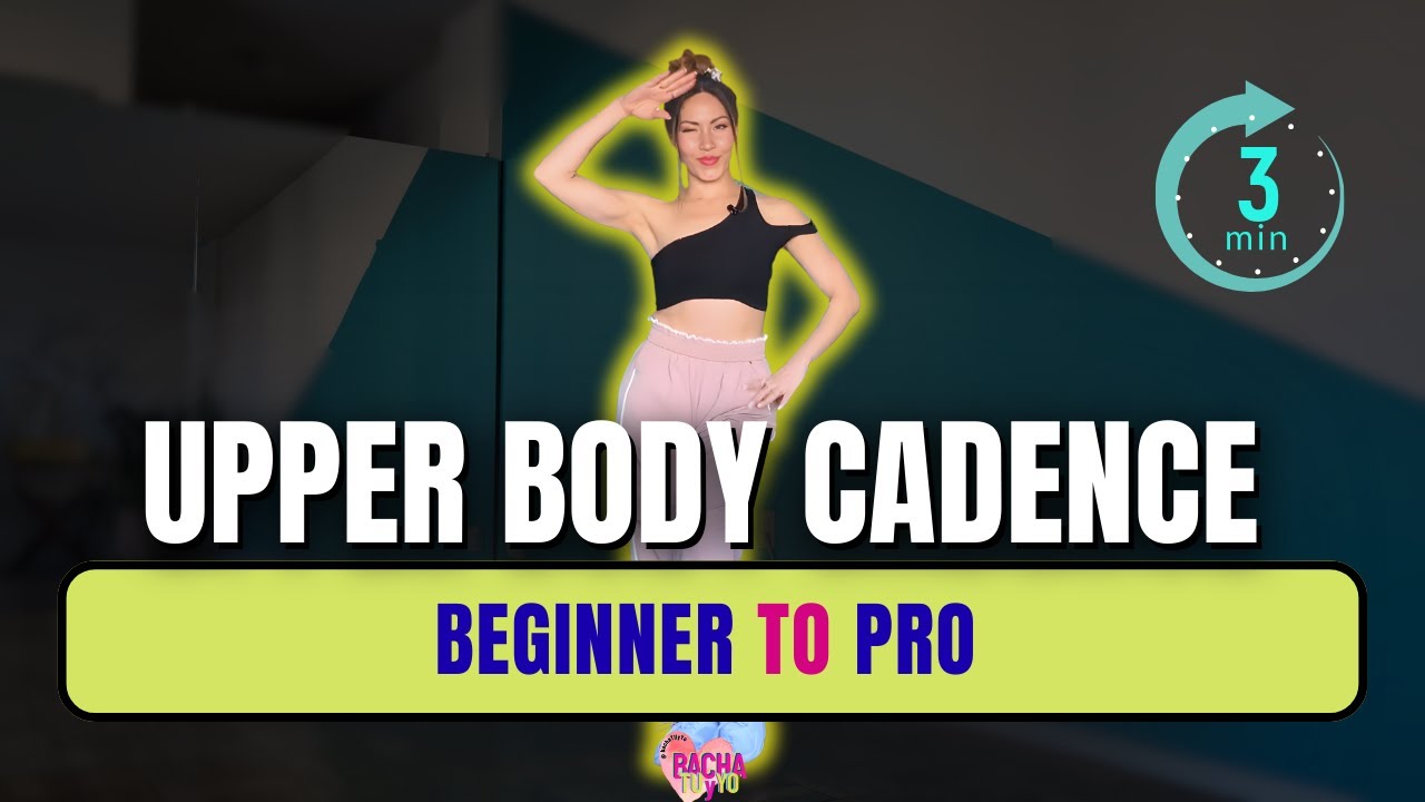 3-Minute Bachata Warmup You Can Do Anywhere | Upper Body Cadence