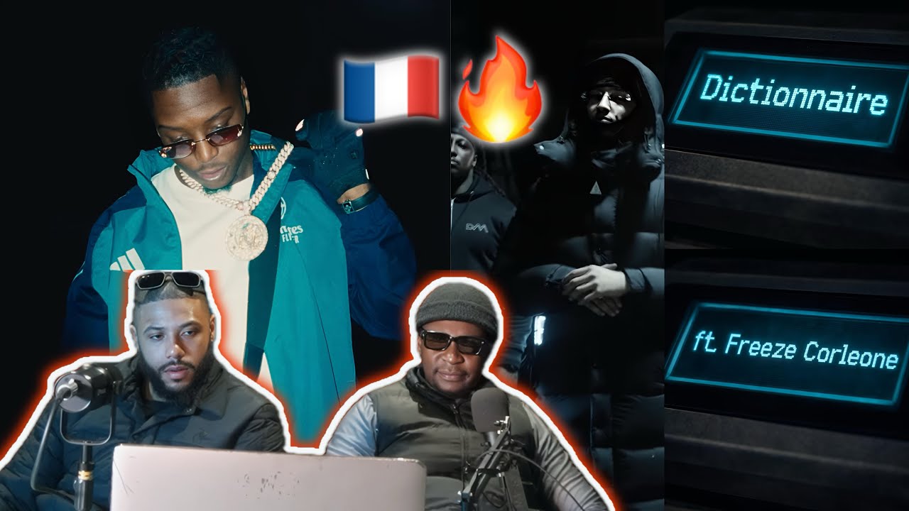 FRENCH RAP REACTION 🇫🇷| NINHO - DICTIONNAIRES FT FREEZE CORLEONE (VISUALIZER)🔥