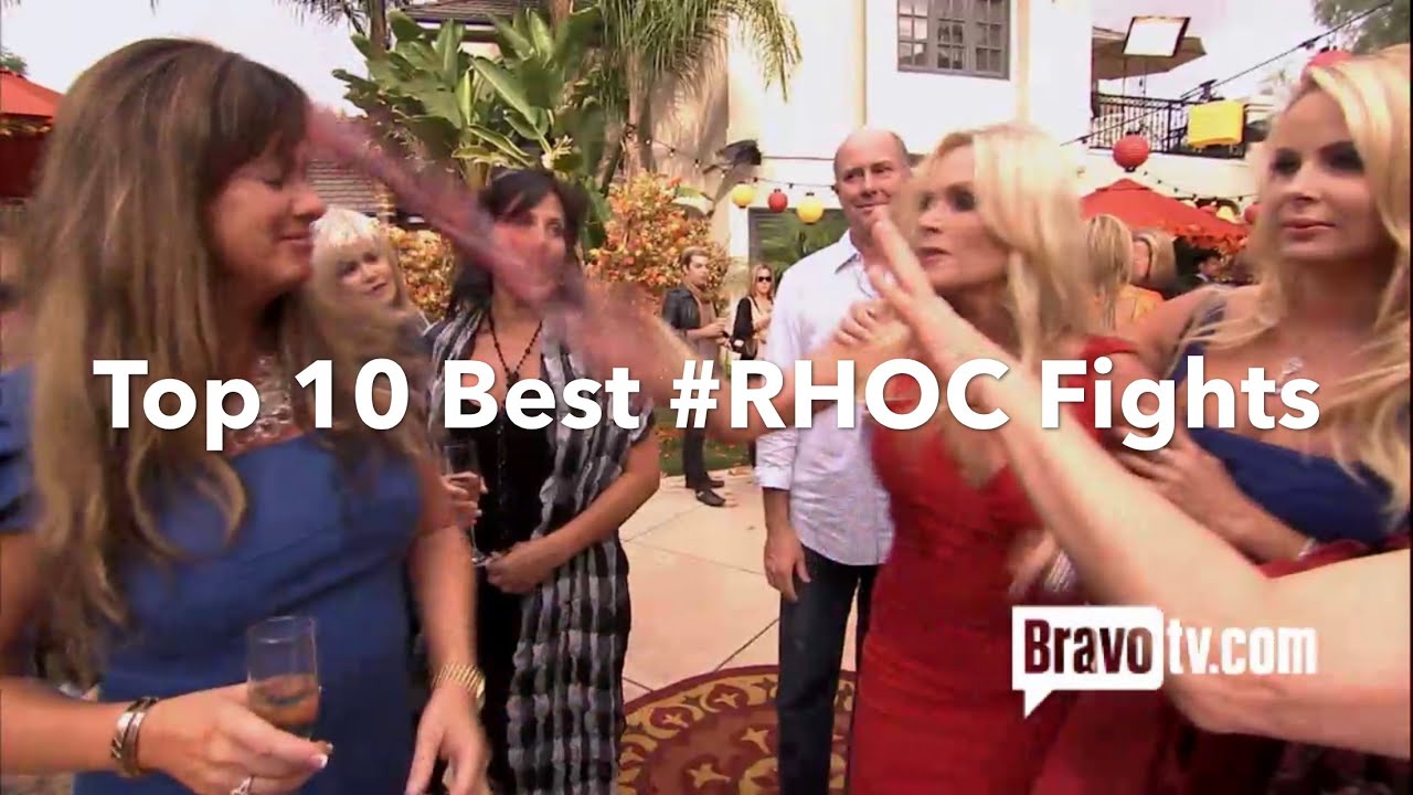 Best Housewives Fights | (Episode 2) | Top 10 Best #RHOC Fights from (Seasons 1-14)