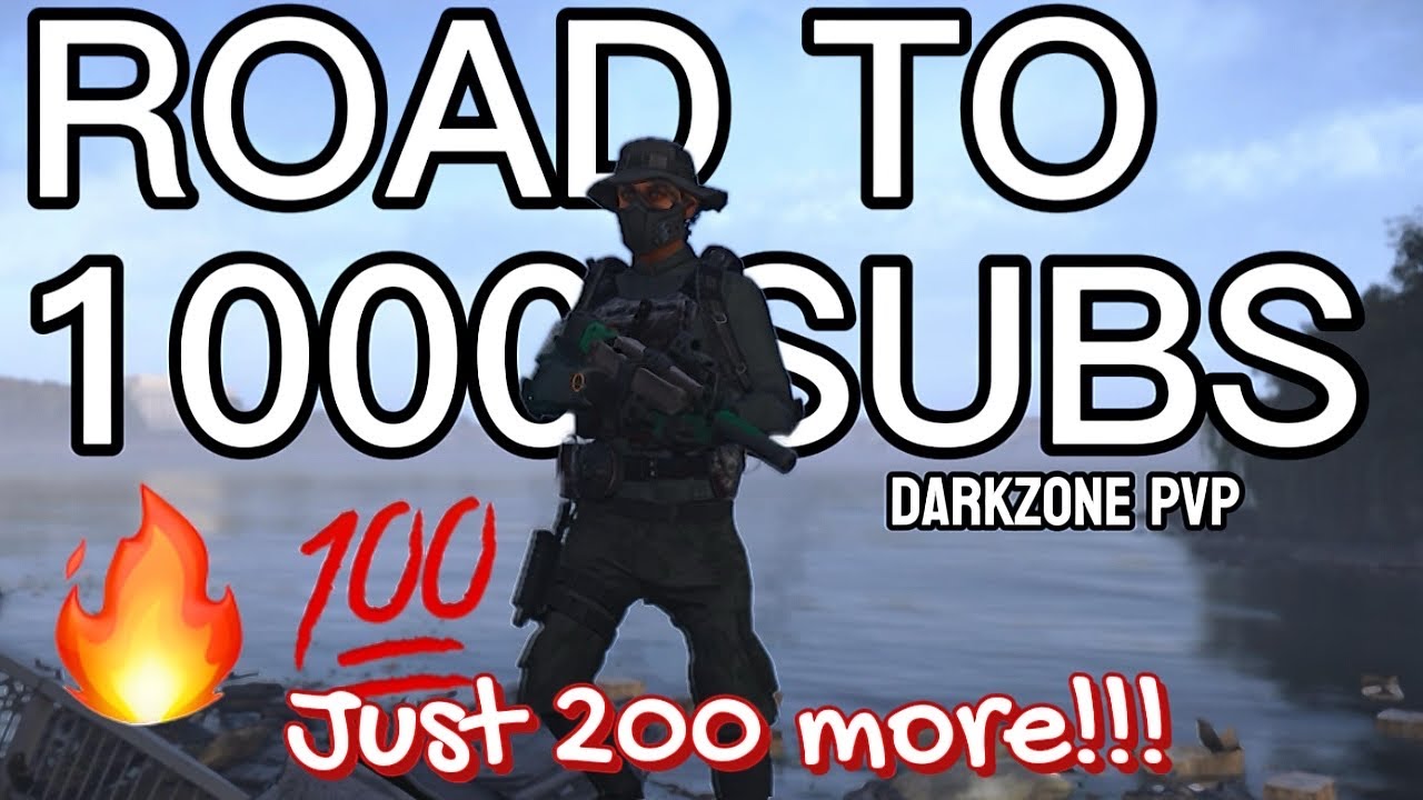 JUST 200 MORE🔥 ROAD TO 1000 SUBS DARKZONE PVP