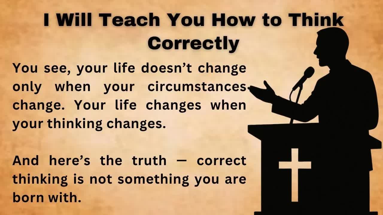 Learn How to Think Correctly in English | Graded Reader Practice