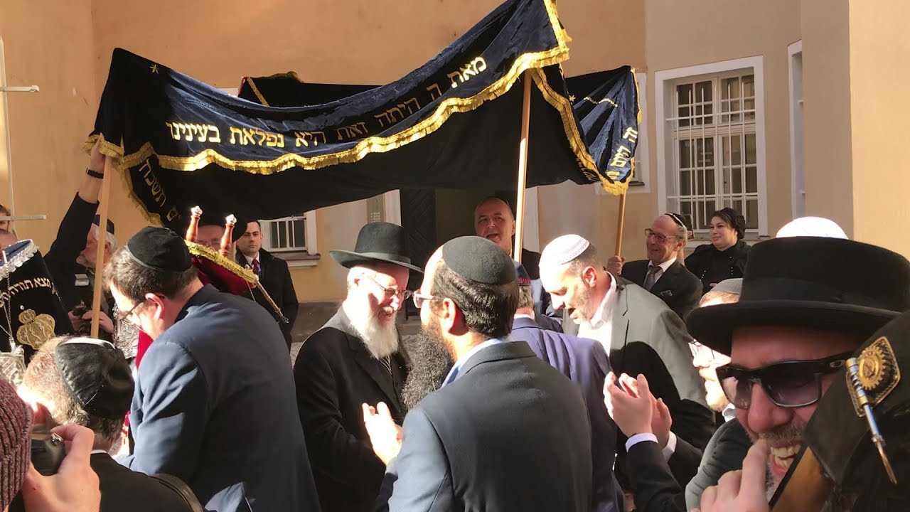 Eröffnung der neuen Synagoge in Regensburg