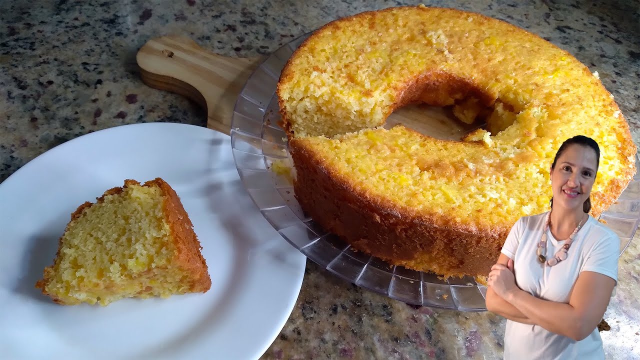 🍊 O Melhor Bolo de Laranja Caseiro do Mundo! Fica Fofinho e Molhadinho! 🍰
