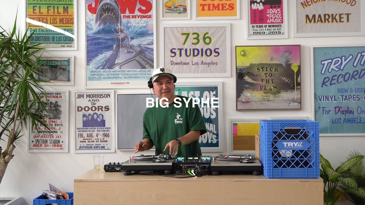 EP.8 Big Syphe - Vinyl set of Funk, Soul, R&B and Classic Hip Hop