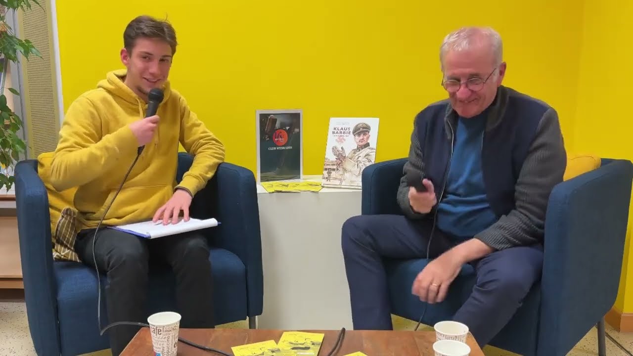 Rencontre avec Jean-Claude Bauer au Lycée Français de Vienne