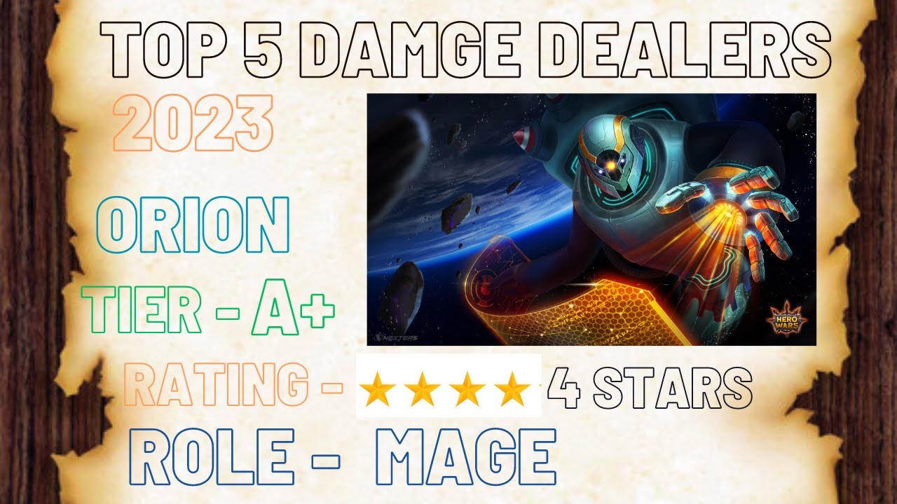 Top 5 - Most Damage Dealing Heroes 2023 | Hero Wars FB | 2023