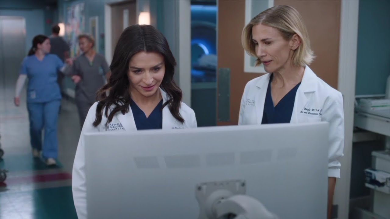 Amelia and Toni | Grey's Anatomy season 22x14 | scene 4