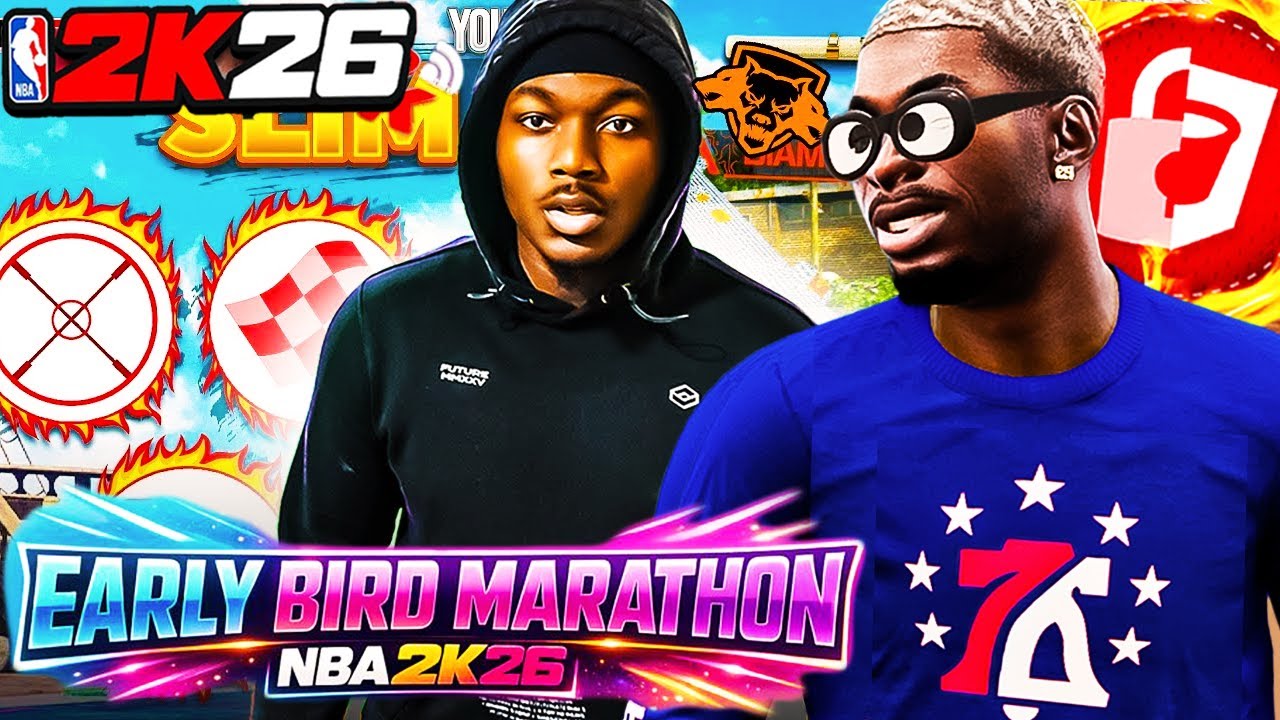 #1 RANKED 6'10 PG ON 2K🚨EARLY BIRD MARATHON ON NBA 2K26 AND MORE....  🚨 REACTIONS🚨GAMING 🚀!Prime!🚨