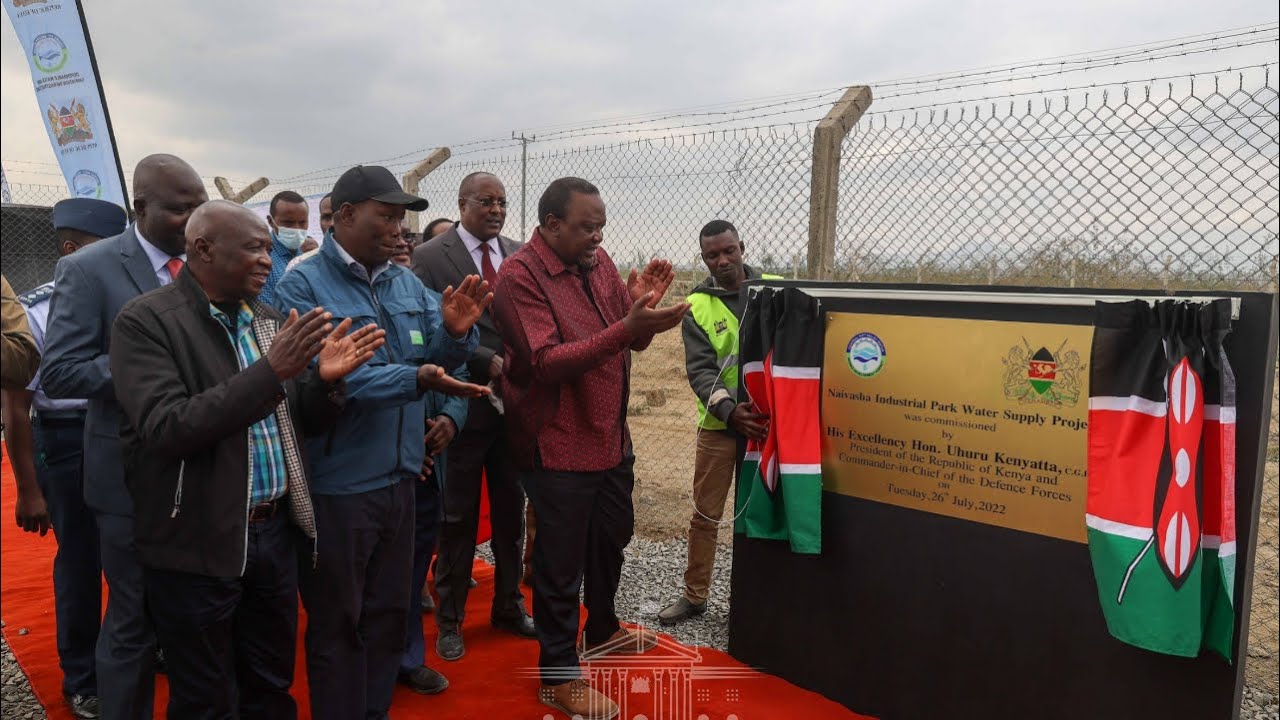 UHURU COMMISSIONS THE KSH 1 BILLION NAIVASHA INDUSTRIAL PARK & THE NAIVASHA INLAND CONTAINER DEPORT!