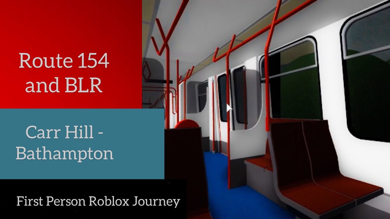 Bathwick & Somerset Roblox First Person Journey - Carr Hill to Bathampton via Daybrook Station