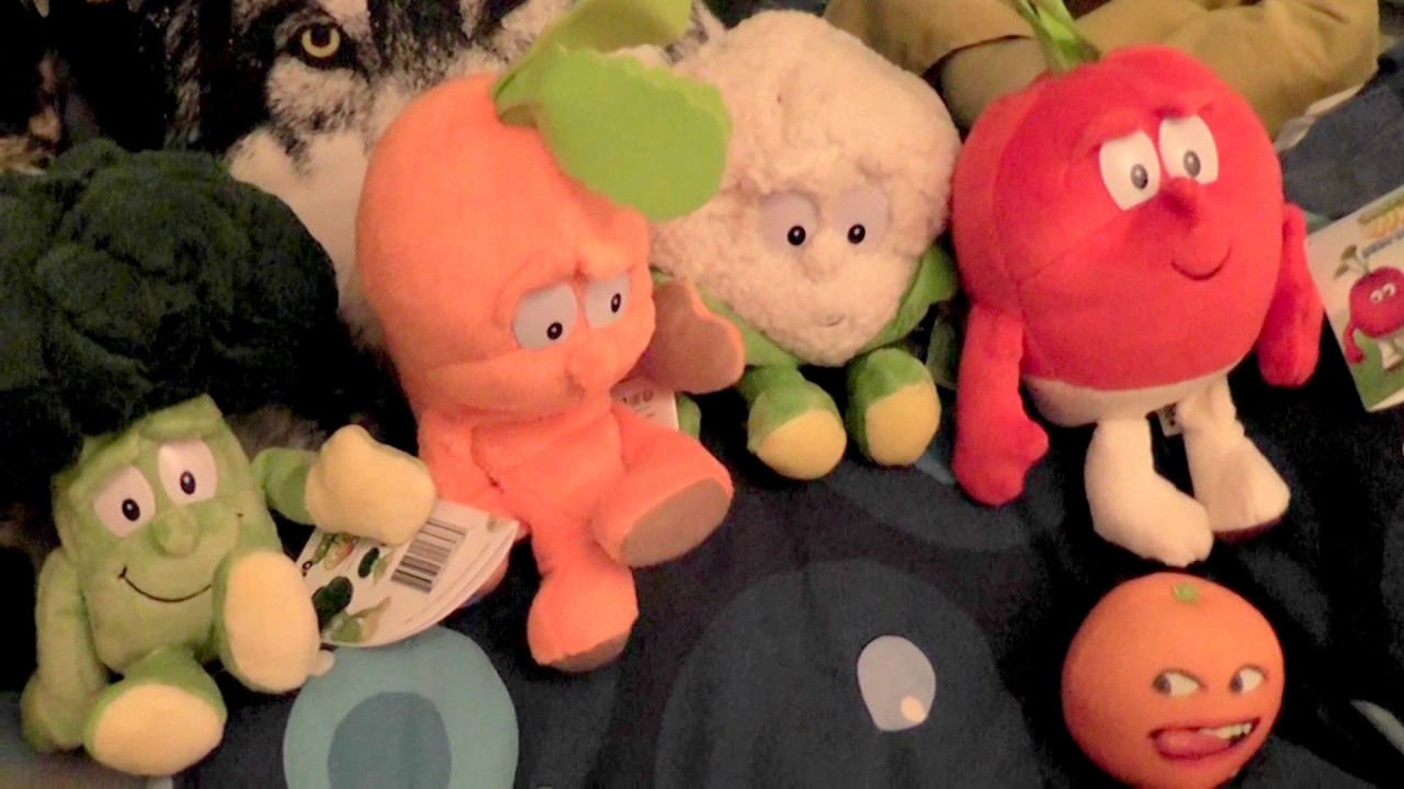 The goodness gang Vitaminis plush collection from the grocery