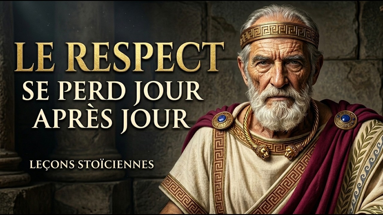 7 HABITUDES QUI DÉTRUENT VOTRE RESPECT | SAGESSE STOÏCIENNE