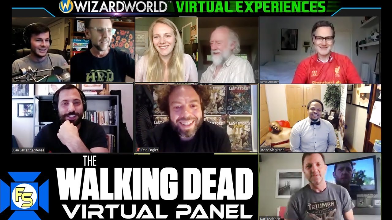 THE WALKING DEAD Panel &ndash; Wizard World Virtual Experiences 2020