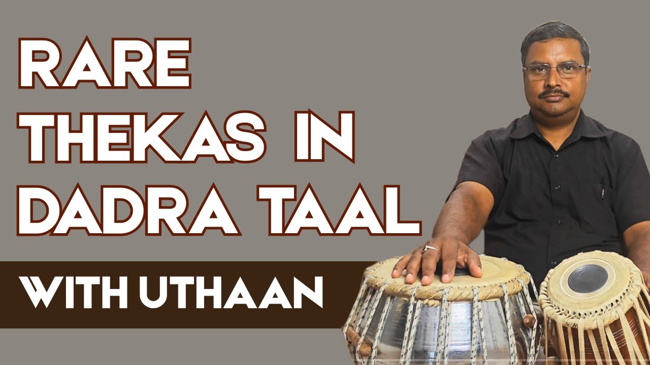 Rare Dadra Taal Theka Variations + Small Uthaan | Tabla Lesson for Beginners & Intermediates