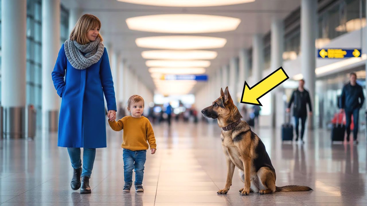 Klein meisje gaf stil signaal aan politiehond — Alles veranderde direct.