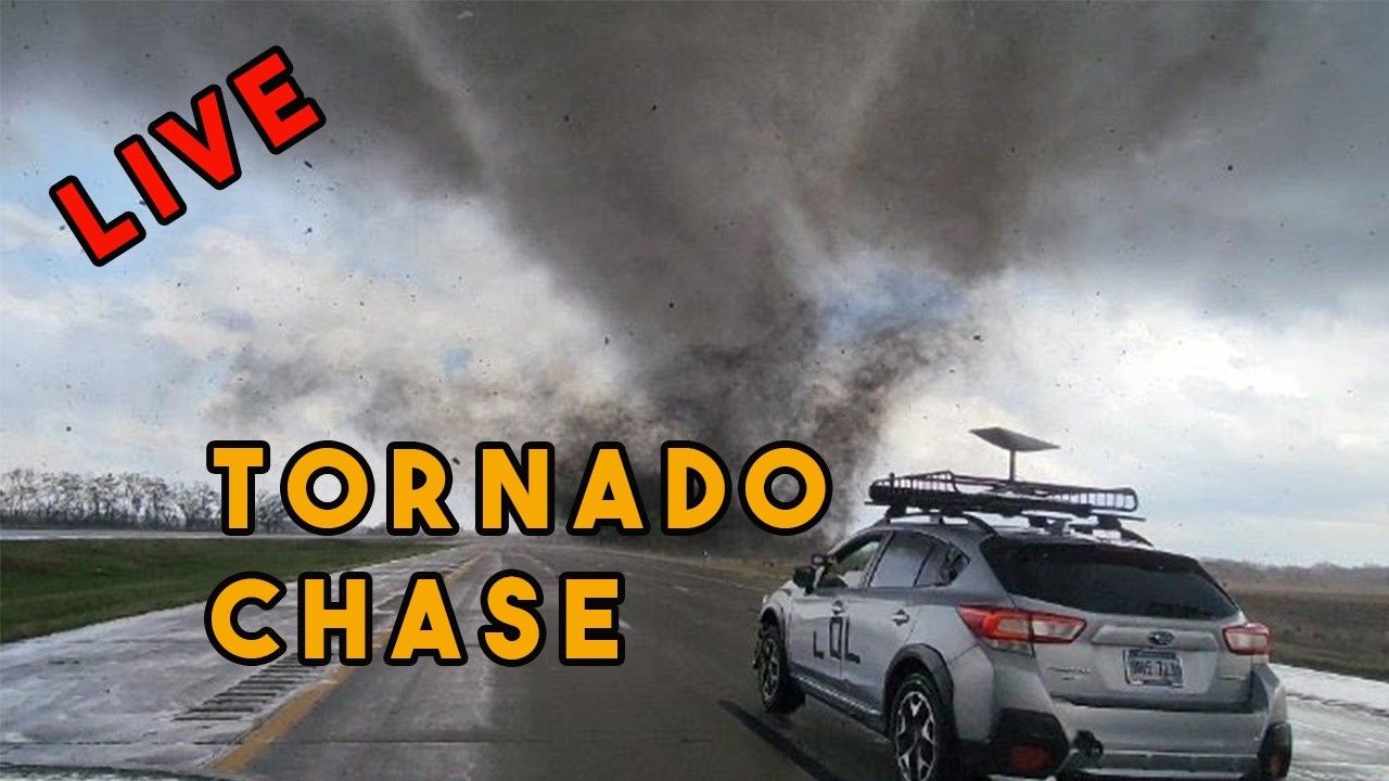 LIVE Tornado Chase In Minnesota, North Dakota, and Manitoba