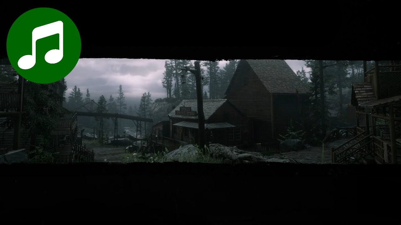 RED DEAD REDEMPTION 2 Ambient Music & Rain Ambience 🎵 Title Menue (RDR2 Soundtrack | OST)