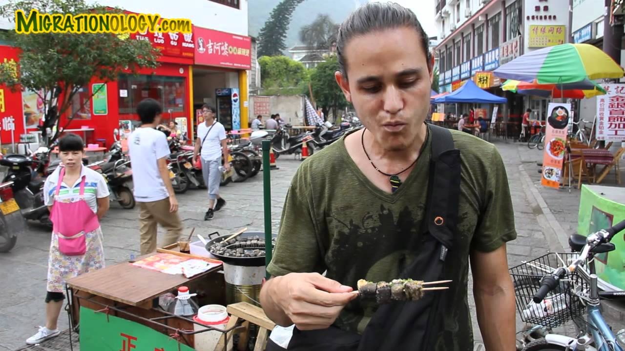 Stinky Tofu - Eating Smelly Tofu in China!