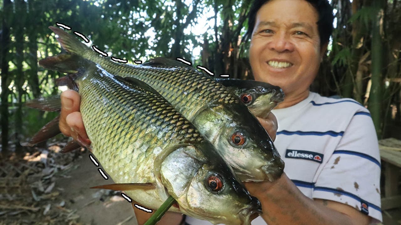 วิธีกินปลาก้างเยอะ!! ลาบปลา สูตรครัวป่าไผ่ น้ำต้มขมอ่ำหล่ำ l ครัวป่าไผ่ SAN CE