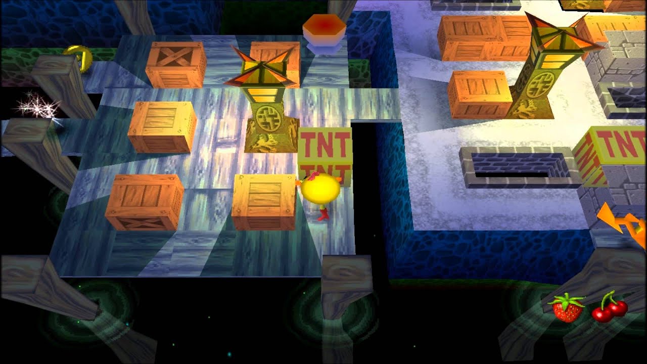 PSX Ms Pac Man Maze Madness Level 8