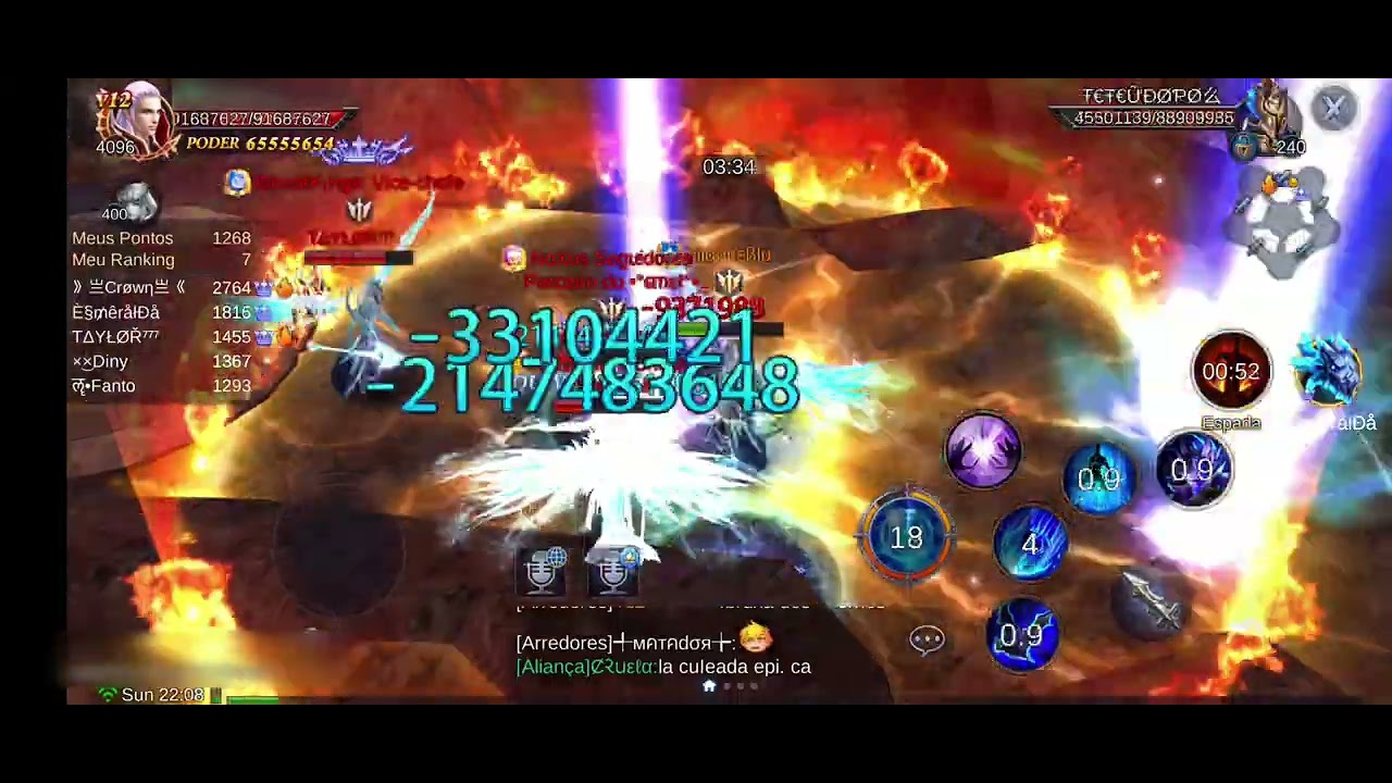 Goddess Primao Chaos - Guerra Celestial 08/03/2026.  (Vyckzar SA345)