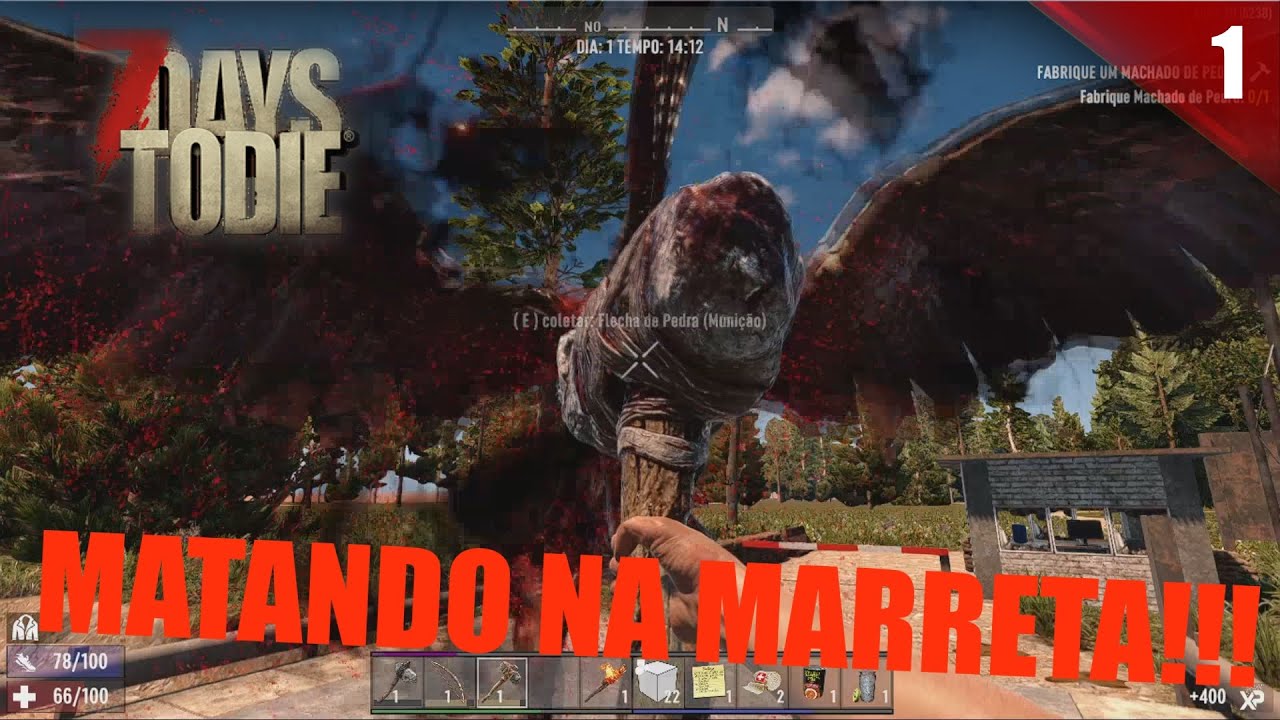 SOBREVIVENDO 100 DIAS EM 7 DAYS TO DIE NA DIFICULDADE INSANA!!! Parte 1 | Alpha 20