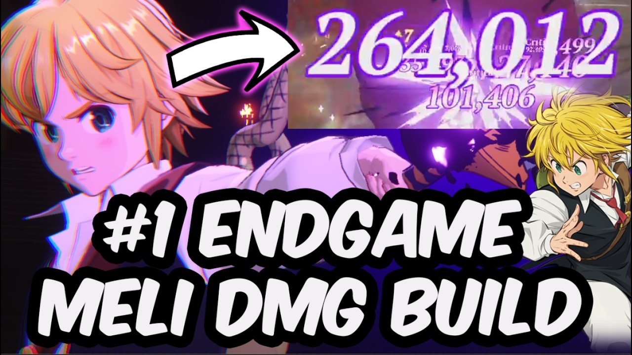 #1 Endgame Meliodas Damage Build - Longsword Giga Burst /w Jericho - Seven Deadly Sins: Origin