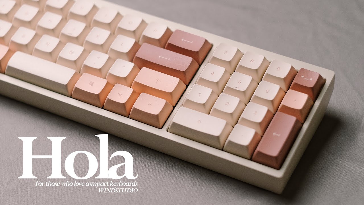 Hola (Wind Studio) | Compact 40% Keyboard with a Numpad