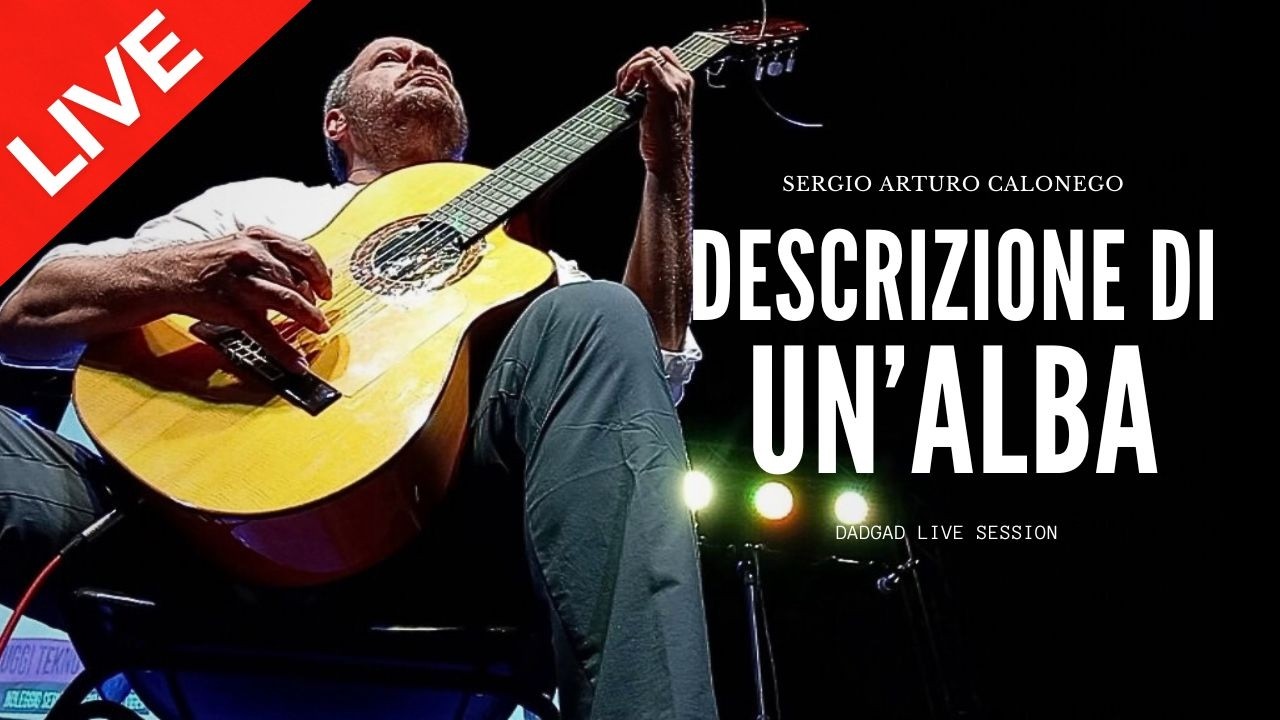 🔵 Descrizione di un'alba | DADGAD Live Session - Calonego @ Classical Guitar Festival