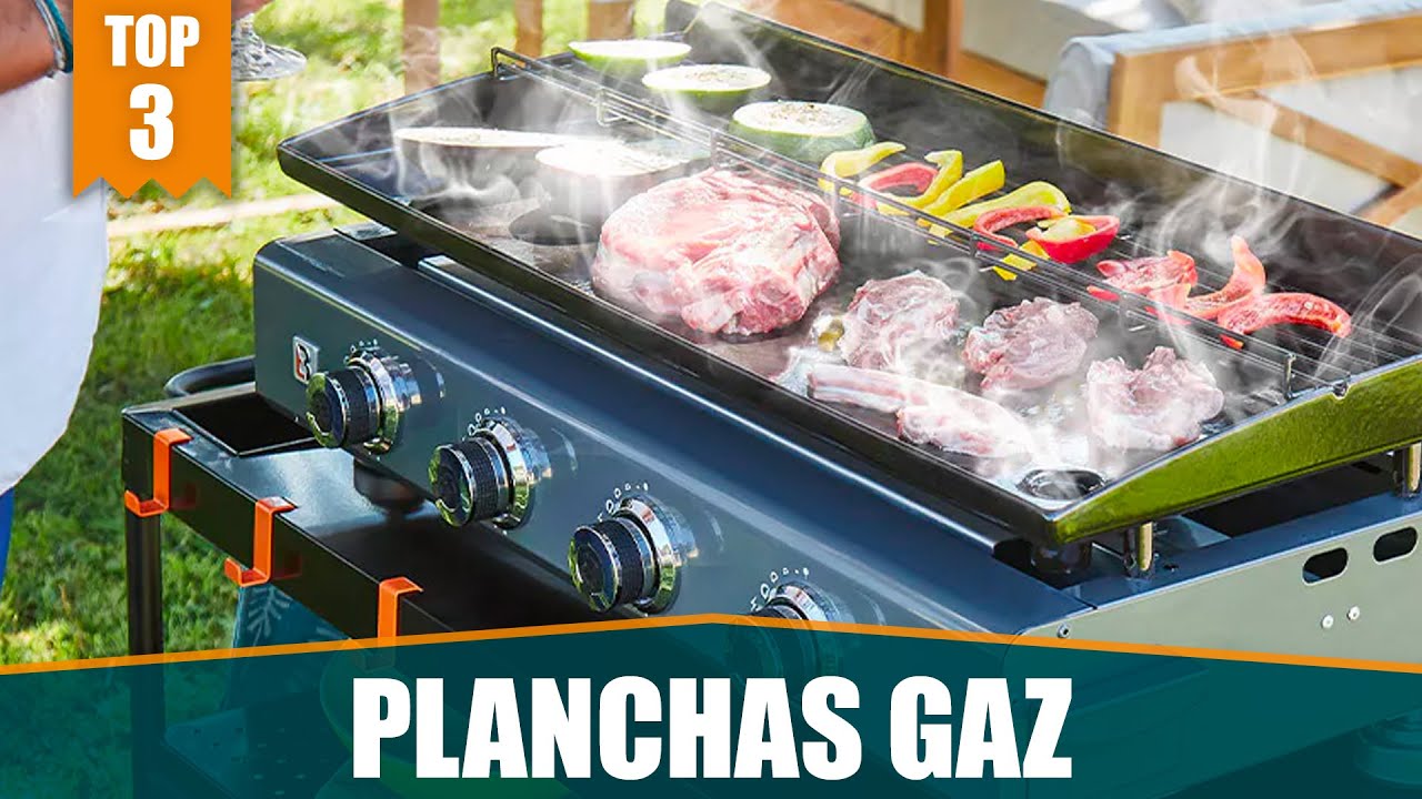 LES MEILLEURES PLANCHAS À GAZ - TOP 3 COMPARATIF