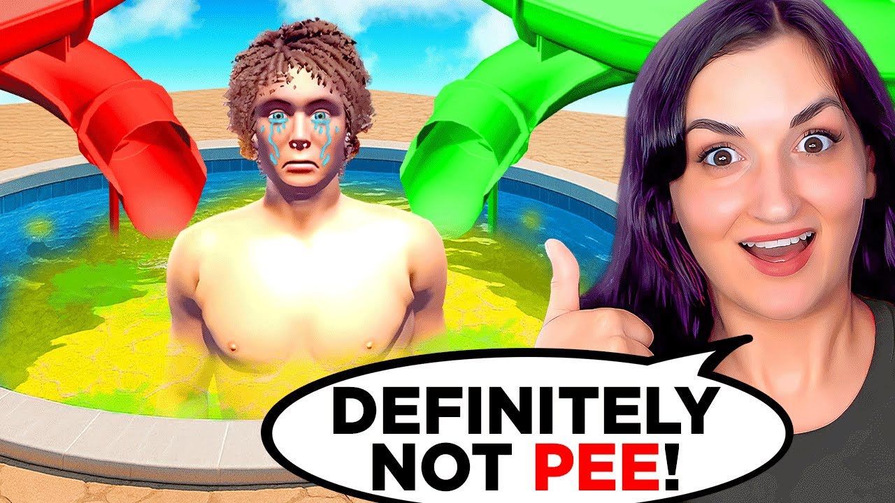I Tried Working At A Waterpark… but the Pools Were Filled With MYSTERY LIQUIDS