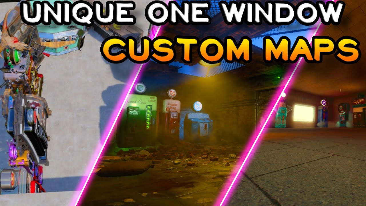 THE MOST UNIQUE ONE WINDOW CHALLENGE MAPS (BO3 ZOMBIES)