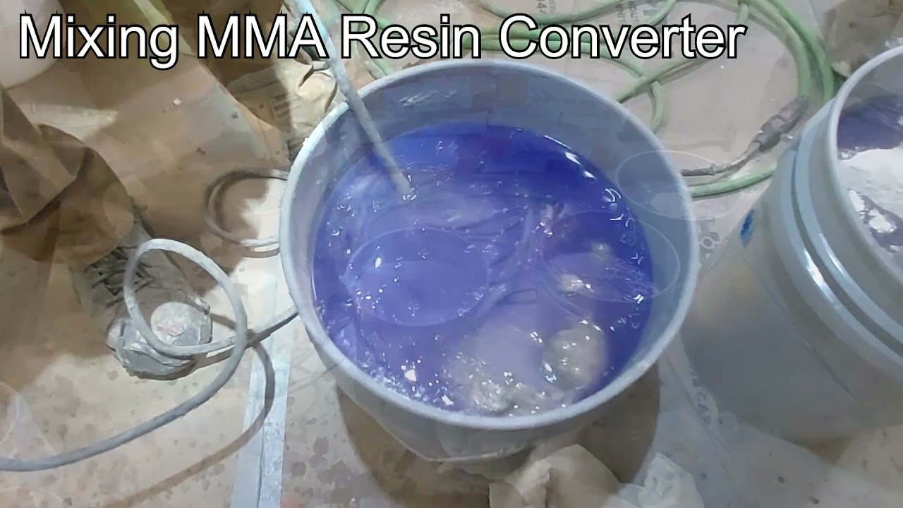 Application of MMA Resin Flooring Systems