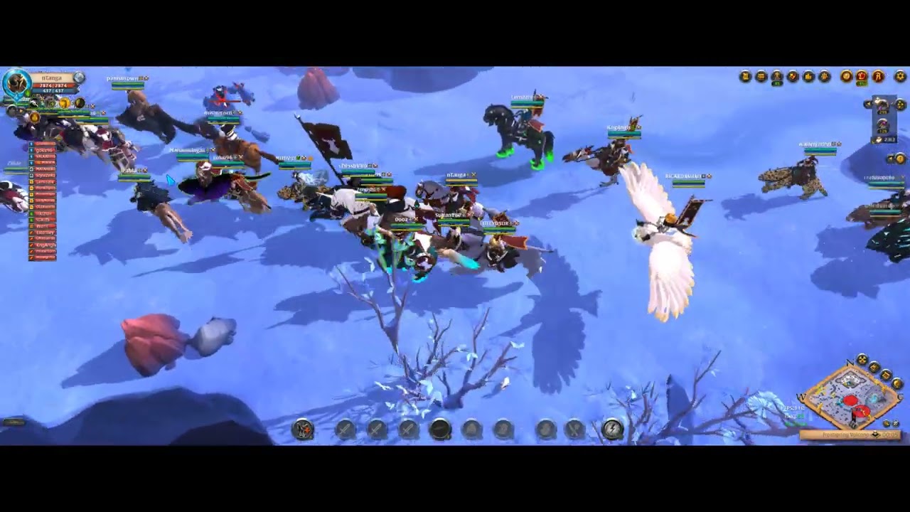Albion Online 2023 09 13  GW chill vs Monoconnavaja Volcano ! Santi
