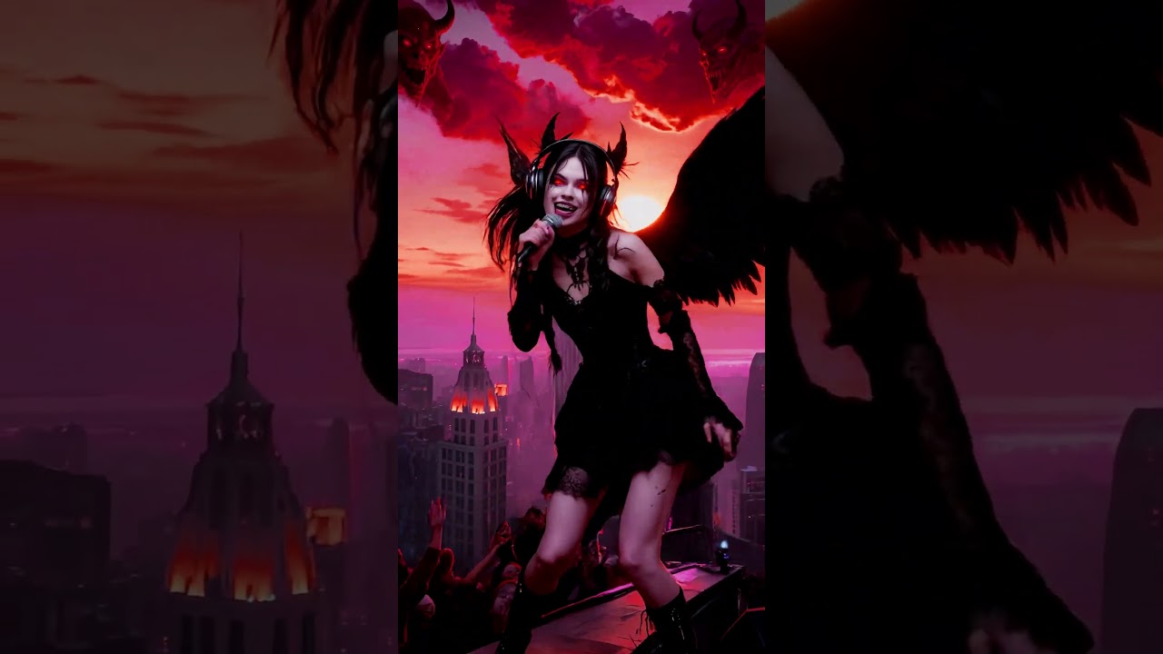 Enchanted From The Spirit Of Diachahl (Twilight Angel) - Cyberpunk Darkwave