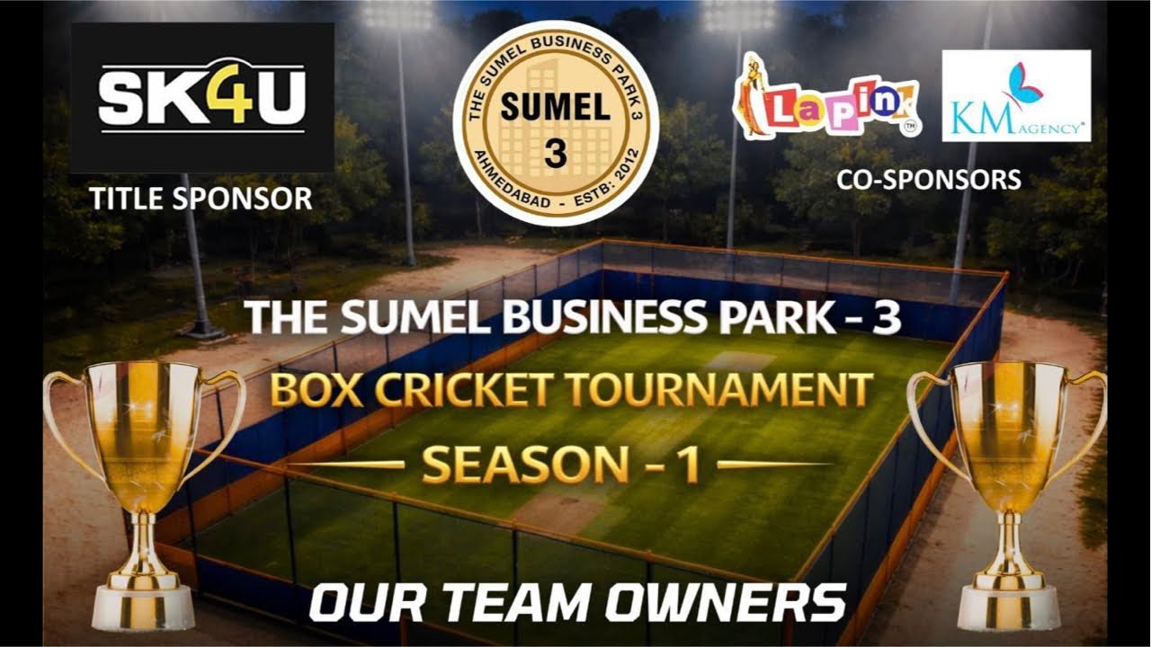 THE SUMEL BUSINESS PARK - 3 BOX CRICKET TOURNAMENT SEASON - 1 | ASP CRICKET LIVE