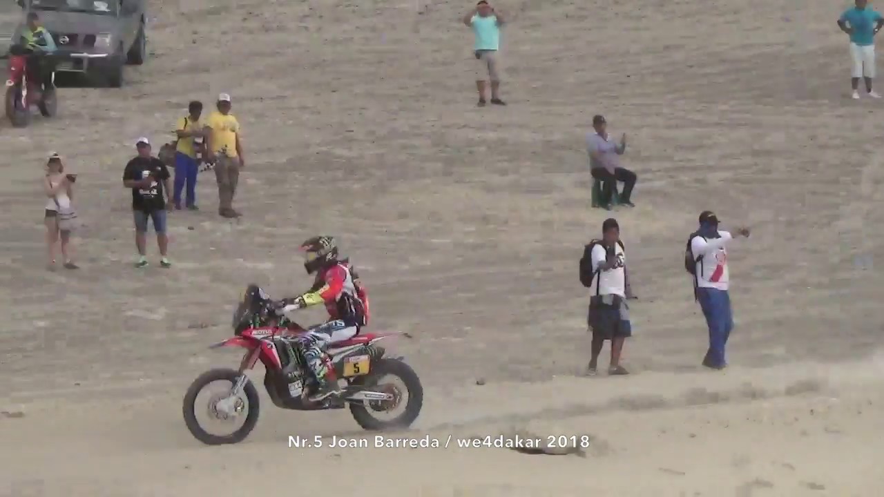 Nr 5 Joan Barreda : we4dakar 2018